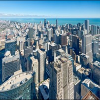 Looking Down at Chicago
